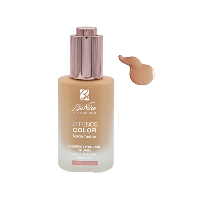 DEFENCE COLOR Nude Fusion natural tekući puder 603 Biscuit